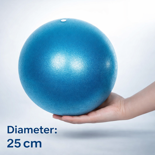 25 cm pilatesbal – explosiebestendige yoga- en core bal